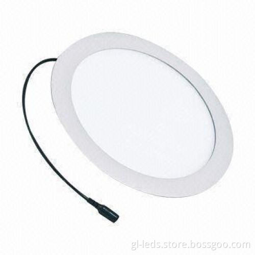 Round LED Panel Light, Super Bright LED Light Source and >75lm/W Luminous Efficacy